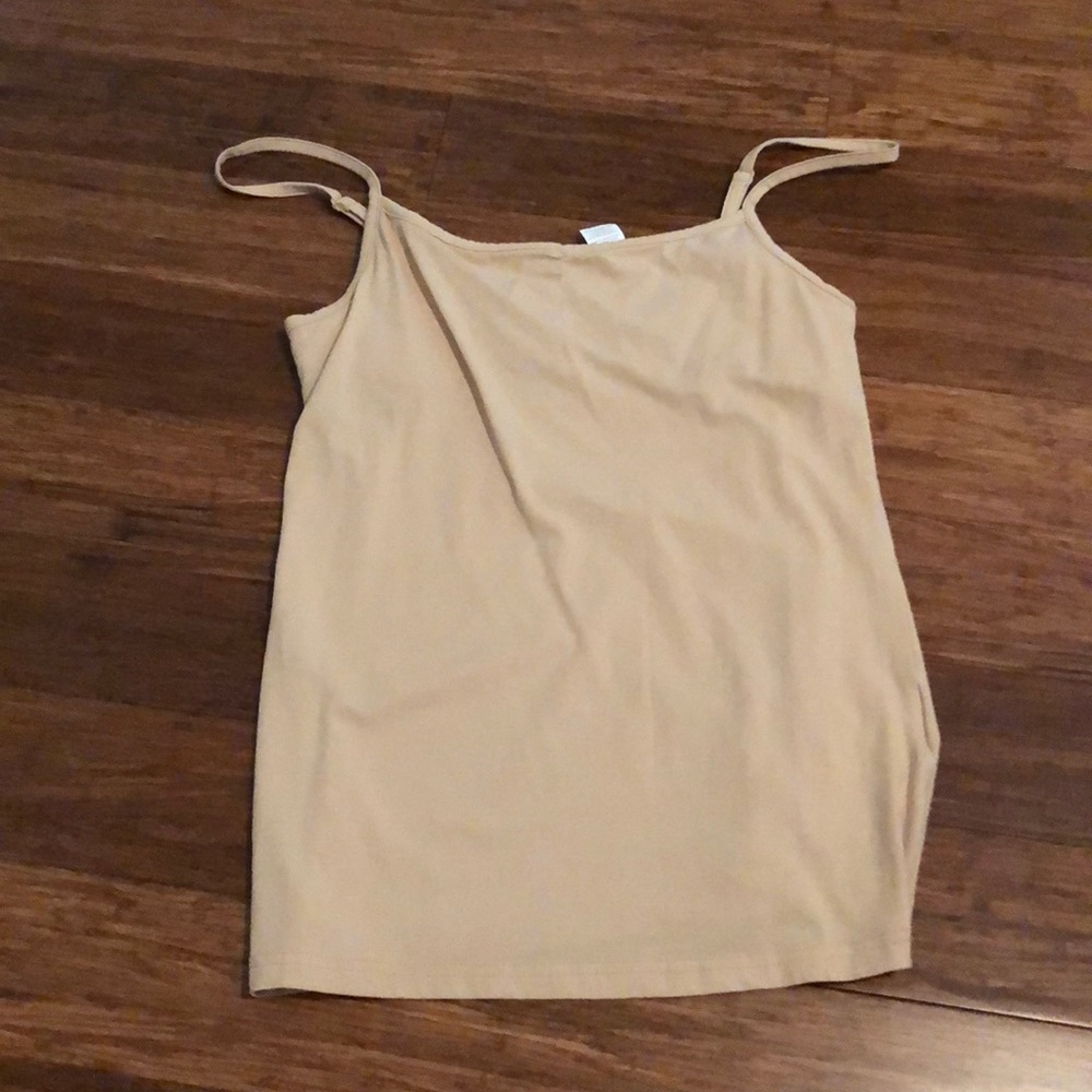 Beige Tank Top